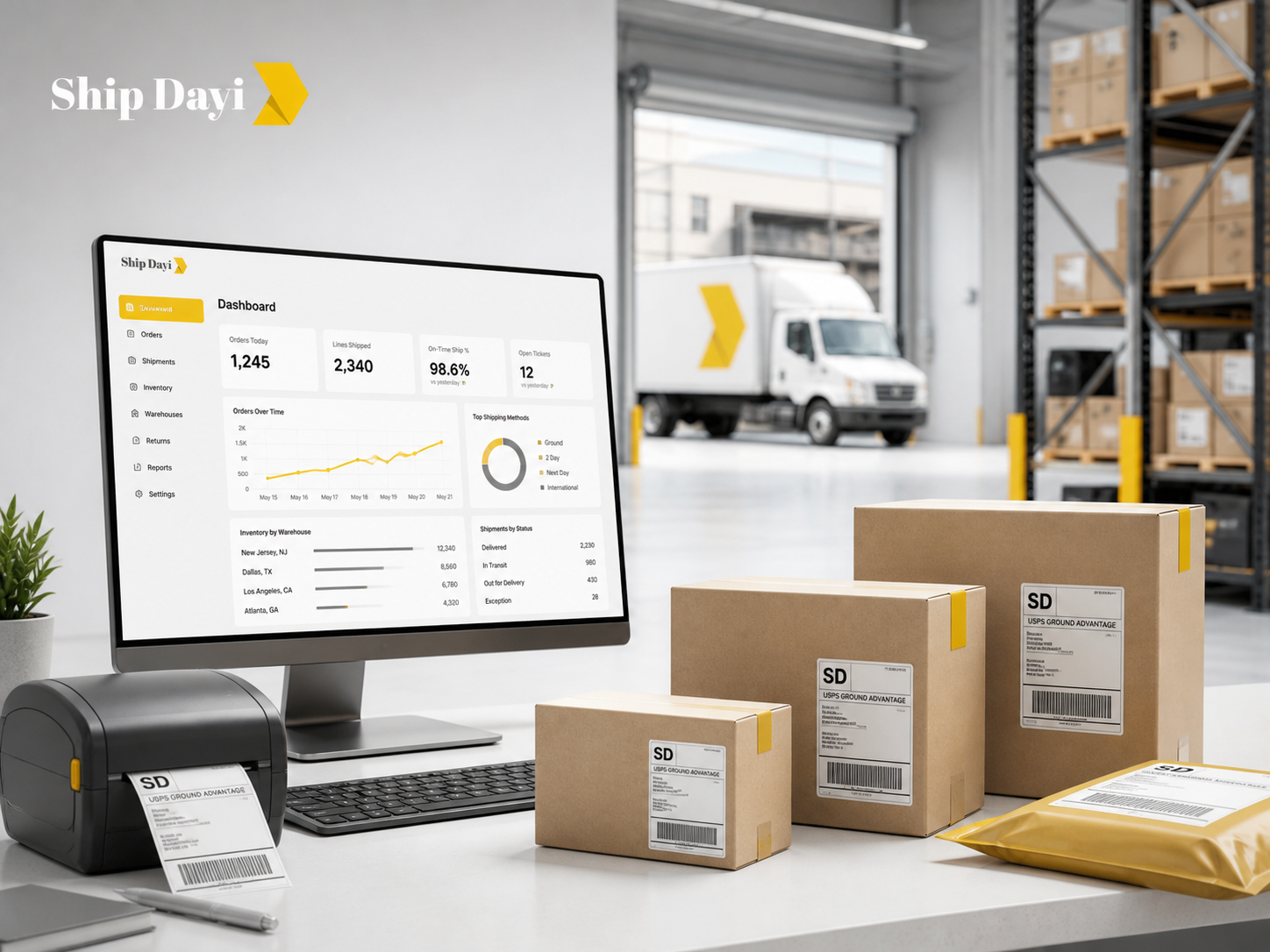 Ship Dayi ecommerce fulfillment, warehousing and logistics